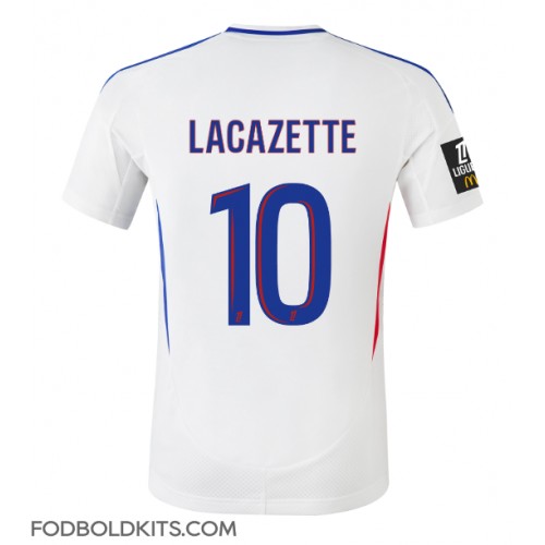 Olympique Lyonnais Alexandre Lacazette #10 Hjemmebanetrøje 2024-25 Kortærmet